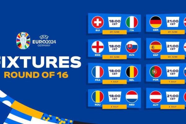 Jadwal Siaran Langsung Babak 16 Besar Euro 2024 di RCTI, 29 Juni – 3 Juli 2024