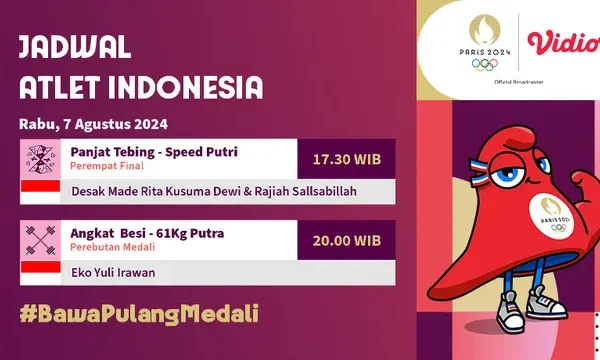 Tim Indonesia Siap Tampil di Olimpiade Paris 2024