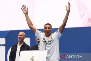 Kylian Mbappé Jalani Latihan Perdana di Real Madrid Jelang Piala Super UEFA