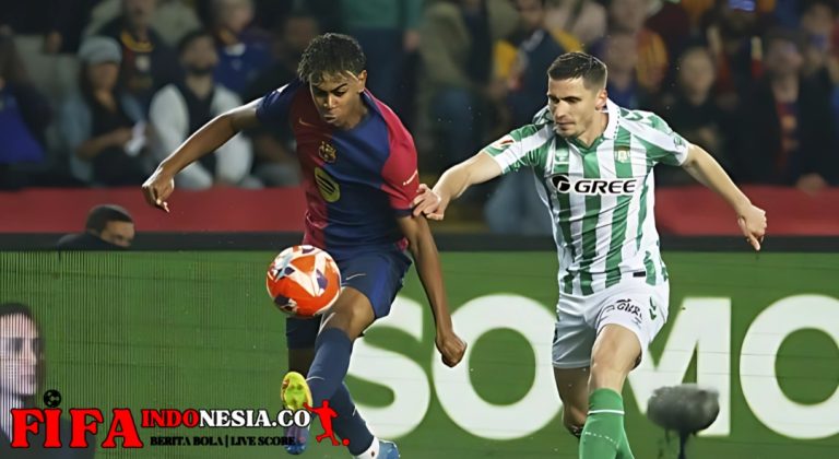 Barcelona Ditahan Imbang Real Betis