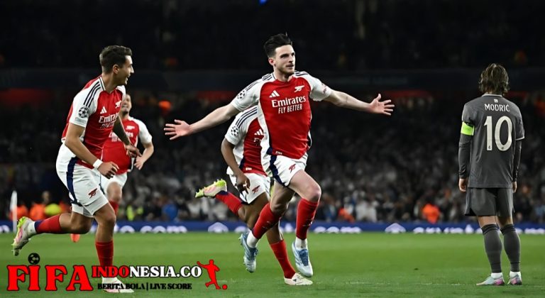 Arsenal Bantai Real Madrid 3-0 di Emirates