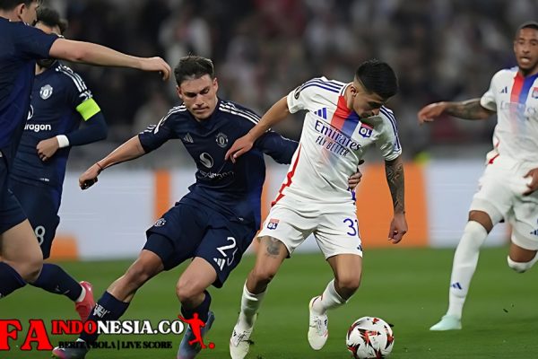 Drama di Groupama: Lyon dan Manchester United Habis-habisan Tanpa Pemenang
