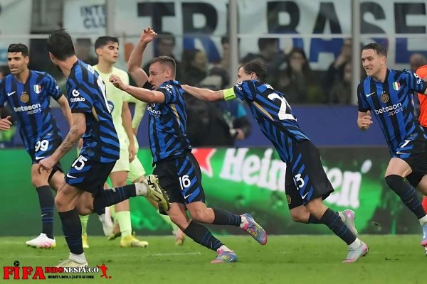 Inter Milan Lolos ke Final Setelah Duel Neraka Kontra Barcelona