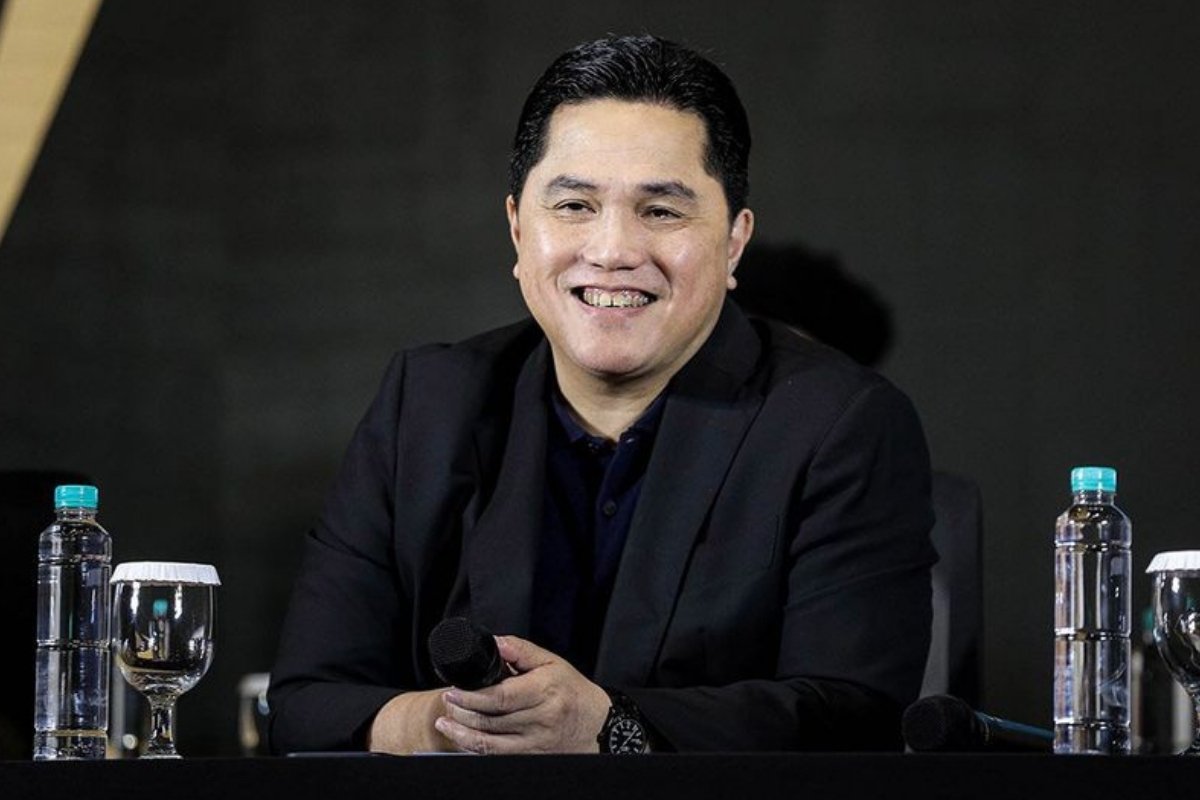 Erick Thohir Santai