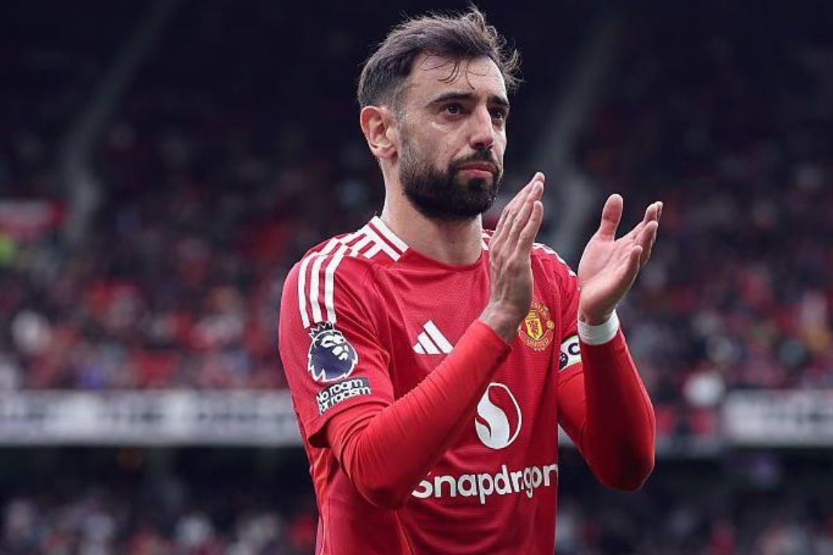 Bruno Fernandes Tulis Pesan Haru