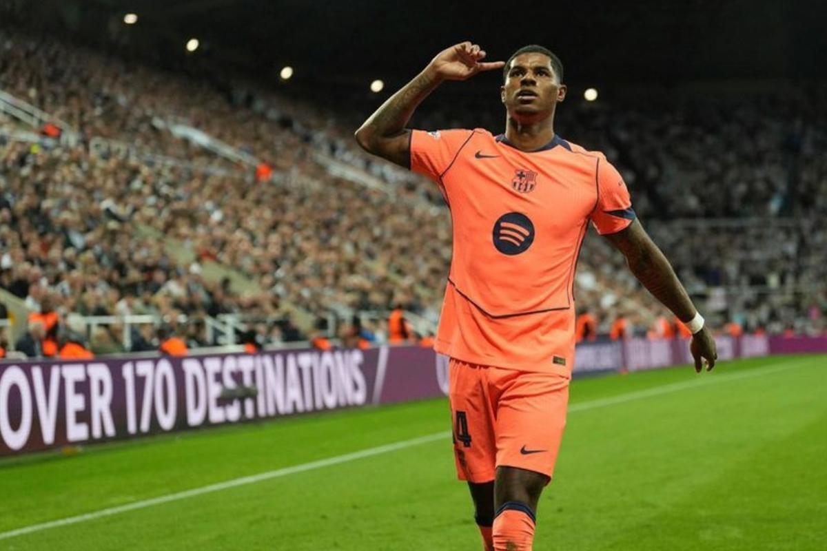 Rashford Gendong Blaugrana