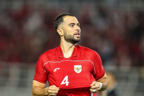 Cetak Gol di Laga Timnas Indonesia vs Chinese Taipei, Sudah Berapa Gol Dicetak Jordi Amat untuk Skuad Garuda?